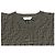 Fendi Vestido de punto Juka de manga corta FF Castaño - vista 17