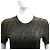 Fendi Vestido de punto Juka de manga corta FF Castaño - vista 2