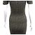 Fendi Vestido de punto Juka de manga corta FF Castaño - vista 7