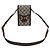 Gucci Borsa a tracolla in tela GG Supreme con morsetto marrone