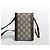 Gucci Borsa a tracolla in tela GG Supreme con morsetto marrone - vista 5