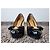 Salvatore Ferragamo Décolleté Pimpa Gold Ribbon Black Nero - vista 3
