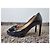 Salvatore Ferragamo Décolleté Pimpa Gold Ribbon Black Nero - vista 5