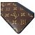 Louis Vuitton Portafoglio Lungo Monogram Macassar Briaz Wallet Nero - vista 4
