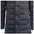 Moncler Valier Men's Down Coat Black - view 14