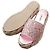 Miu Miu Espadrilles glitterate rosa - vista 3