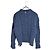 Thom Browne Mohair Aran Zopfstrick Blau - Ansicht 2