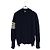 Thom Browne Mohair-Aran-Strickjacke mit Zopfmuster Blau - Ansicht 2