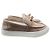 Hermès Kelly Loafer aus taupefarbenem Wildleder und Roségold Braun - Ansicht 3
