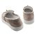 Hermès Kelly Loafer aus taupefarbenem Wildleder und Roségold Braun - Ansicht 5