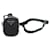 Prada Pochette per Telefono Tessuto Nylon Silver Triangle Nero