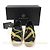 Versace Espadrilles slip-on in tela nera con stampa a catena La Greca Nero - vista 2