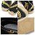 Versace Espadrilles slip-on in tela nera con stampa a catena La Greca Nero - vista 7