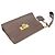 Balenciaga Clutch LE DIX in pelle di vitello marrone con tracolla - vista 4