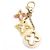 Louis Vuitton Charm per borsa e portachiavi Monogram Flower Multicolore - vista 2