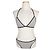 Hermès Bikini de cuello halter beige y marrón oscuro Castaño