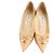 Jimmy Choo Beige Wavy Pattern Pumps Orange - view 2