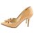 Jimmy Choo Beige Wavy Pattern Pumps Orange - view 3