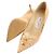 Jimmy Choo Beige Wavy Pattern Pumps Orange - view 4