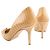 Jimmy Choo Beige Wavy Pattern Pumps Orange - view 5