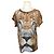 Philipp Plein Couture Top mit Animal Print und Perlenstickerei Mehrfarben