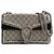 Gucci Borsa a Spalla Dionysus Supreme Black Marrone