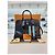 Louis Vuitton Borsa a Spalla City Steamer MM Dot Nero - vista 10