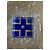 Baccarat & Aquamarine Glass Trinket Dish Copper Navy blue Light blue - view 4