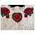 Dolce & Gabbana Robe en dentelle blanche brodée roses Rouge - vue 3
