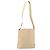 Borsa a Spalla GUCCI in Pelle Beige Argento 91761 Auth 178313