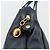 Borsa Christian Dior in pelle blu navy e oro Auth ka4387A D'oro - vista 10