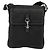 Borsa a Spalla GUCCI Nylon Nero Argento 92646 Auth 179896 - vista 13