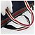 Borsa GUCCI Nylon 2way Navy Red 189657 Auth ka4408 Rosso Blu navy - vista 7