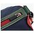 Borsa GUCCI Nylon 2way Navy Red 189657 Auth ka4408 Rosso Blu navy - vista 9