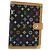 LOUIS VUITTON Agenda PM Monogram Multicolor Day Cover Black R20895 Auth 176772V Nero