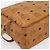 Clutch MCM Vicetos Logogram PVC Marrone Oro Auth BA12942 D'oro - vista 14
