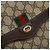 GUCCI GG Supreme Web Sherry Line Borsa in PVC Beige Oro 904 02 084 Auth ka4366 D'oro - vista 17