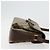 GUCCI GG Supreme Web Sherry Line Borsa in PVC Beige Oro 904 02 084 Auth ka4366 D'oro - vista 3