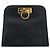 Borsa a tracolla Salvatore Ferragamo Gancini in catena di pelle blu navy e oro Auth 181133 D'oro - vista 13