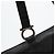 Salvatore Ferragamo Gancini Tote Bag Canvas Schwarz Silber Auth BA12884 - Ansicht 17