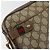 Borsa GUCCI GG Supreme Web Sherry Line in PVC Beige Oro 93 02 049 Auth 178321 D'oro - vista 18