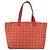 CHANEL Nuova Borsa Tote Travel in Nylon Rosso Argento CC Auth BA12813 - vista 13