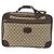 GUCCI GG Supreme Web Sherry Line Trunk PVC Beige Oro Rosso Auth 180805 D'oro - vista 13
