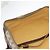 GUCCI GG Supreme Web Sherry Line Trunk PVC Beige Oro Rosso Auth 180805 D'oro - vista 22