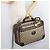 GUCCI GG Supreme Web Sherry Line Trunk PVC Beige Oro Rosso Auth 180805 D'oro - vista 30