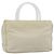 Borsa PRADA Nylon Avorio Argento Auth 181436 Crudo