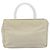 Borsa PRADA Nylon Avorio Argento Auth 181436 Crudo - vista 13