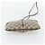 Borsa GUCCI GG Supreme Web Sherry Line PVC Beige Oro 904 02 047 Auth 181123 D'oro - vista 5