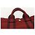 Hermès Borsa Fourre Tout HERMES Cotton 3 Set White Gray Red Auth BA12676 Marrone Bianco Rosso - vista 13