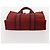 Hermès Borsa Fourre Tout HERMES Cotton 3 Set White Gray Red Auth BA12676 Marrone Bianco Rosso - vista 14